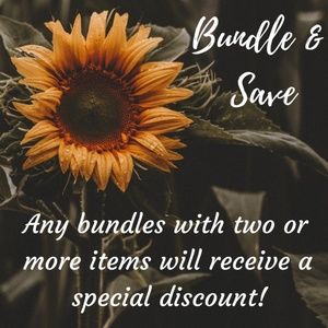 Bundle Items to Save Money!